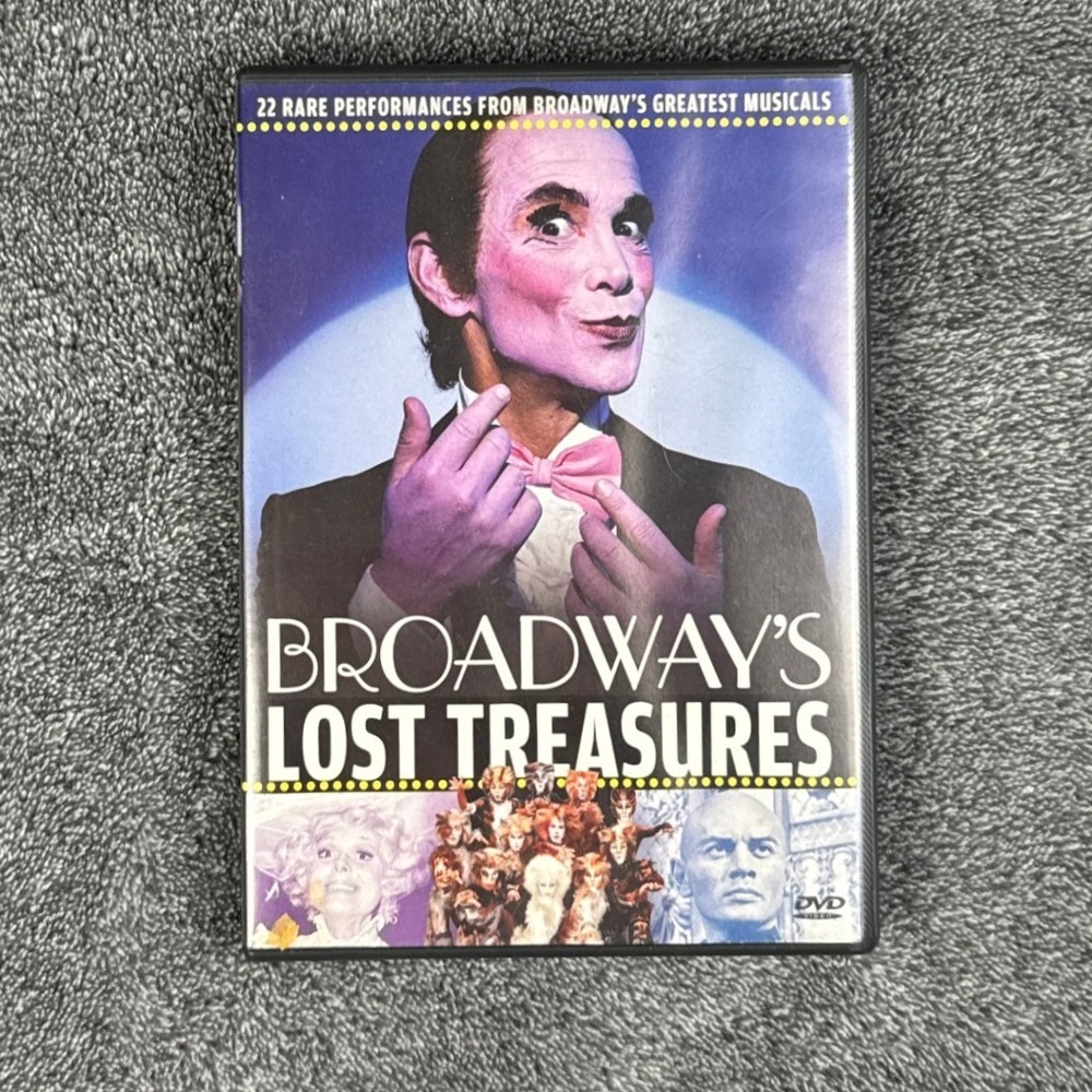 Broadways Lost Treasures DVD‎ 2003 Rare Musical Performances PBS Acorn Media